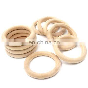 DIY Baby Grind Wooden toys Safe eco-friendly photography Wooden circle ring Infant Gift 11size