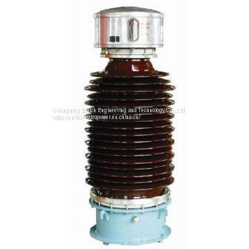 Jd6-35 Oil-Immersed Oil-Filled Type Potential Voltage Transformer PT 27.5kv, 35kv, 66kv, 72.5kv, 110kv, 126kv, 220kv, 245kv photo-2