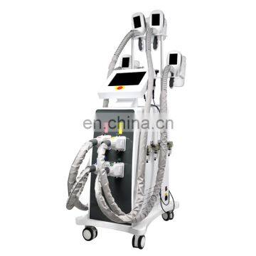 4 cryo handle fat reduction fat freezing system vacuum cavitation rf slimming machine