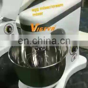 High quality baking equipment 5L milk egg butter cream stand mixer