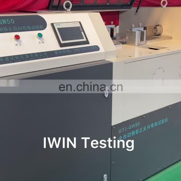 Servo steel rebar bend testing machine