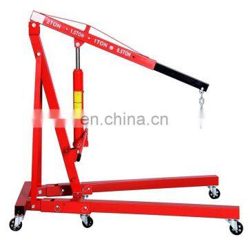 2 Ton Folding Engine Hoist Hydraulic Lifting Hoist Shop Crane photo-3