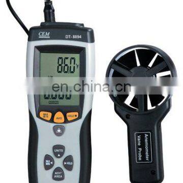 DT-8894 CFM/CMM Thermo-Anemometer + IR Thermometer