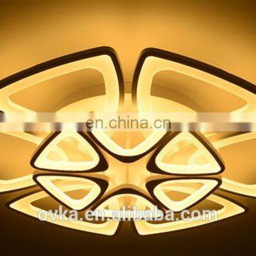 Modern Creative Living Room Lights Luxury Bedroom Modern Restaurant Led Ceiling Lamp With 12 Fan Lights photo-3