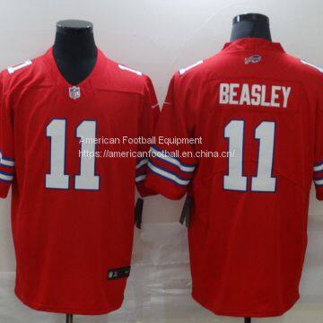 Buffalo Bills #11 Beasley Red Jersey