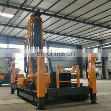 Depth 200m 300m 400m 600m Crawler Rotary Portable Water Well Drilling Rig Machine Prices photo-2