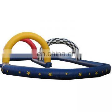 Outdoor Sport Field Inflatable Zorb Ball Race Track for Sale