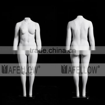 fat female mannequin wholesale full body plus-size women ghost mannequin GH14