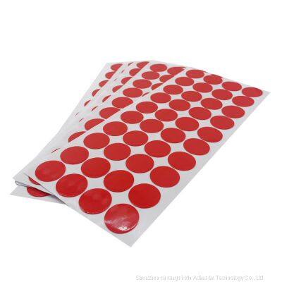 Good Quality Factory Directly 3 m Double Side Round Sticker Die Cut Adhesive Tape photo-5