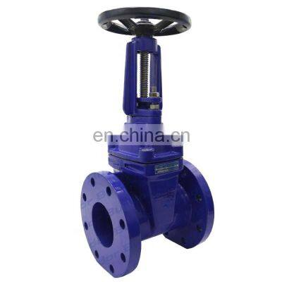 Bundor 300MM Flanged Gate Valve Dimension Rising Stem Water Underground Gate Valve