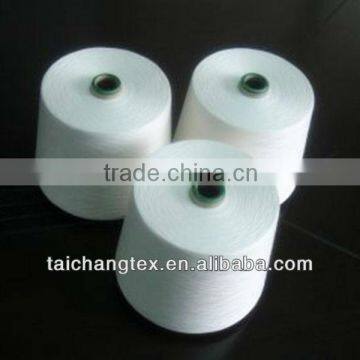 optical white polyester yarn for sewing thread