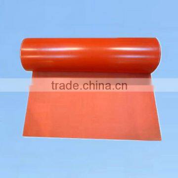 China silicone cloth rolls anti static high temp resistance 0.15mm-2.0mm thickness max width 2450mm