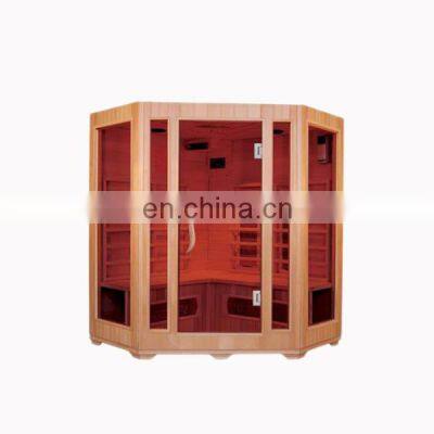 SN-02 Eco-friendly Wooden Material Freestanding Infrared Heating Portable Sauna Room