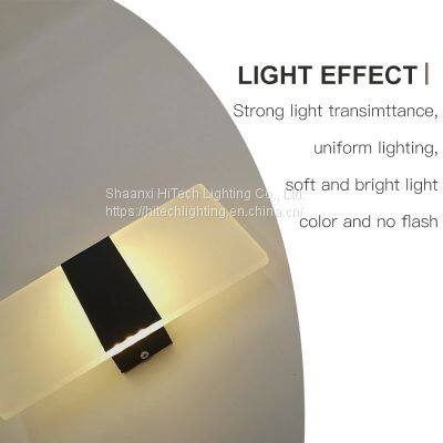 LED Wall Light 220V 110V Bedroom Bedside Light Living Room Balcony Aisle Wall Lamp Corridor Wall Sconce Lamp photo-4