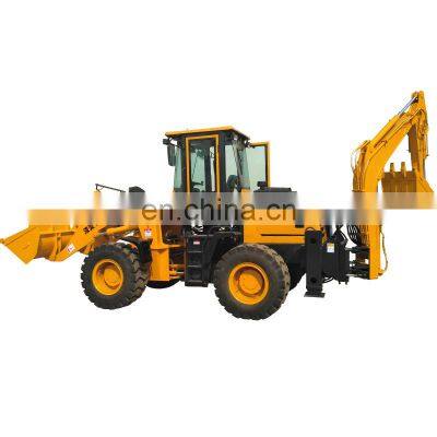 Stock available  Small Backhoe Wheel Loader With Front-end loader prices and factory sales of backhoe loader prices