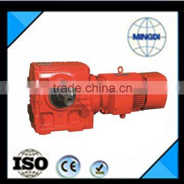 Model FF 77 Parallel Shaft Helical Gearbox with DC motor