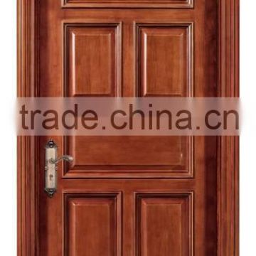 Best seller Security solid wood door with popular design