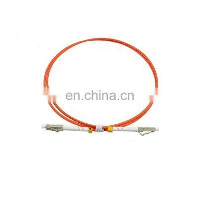 support customization offer test provement for free mini lc fiber patch cord orange lc fiber patch cords