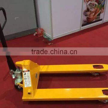 Chinese Supplier 3T AC Pump PU Wheel Hand Hydraulic Pallet Truck photo-2