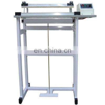 FRT-P800 Hualian Simple Pedal Impulse Heat Plastic Bag Food Packing Mechanical Automatic Continuous Sealing Machine Bank Sealer