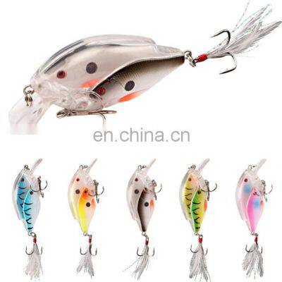 New 7cm/12.3g Top water hard artificial bait shoal of fish Minnow Fishing Lure