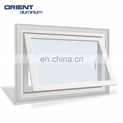 China customized double glazed powder coating aluminium ultra narrow frame casement house windows