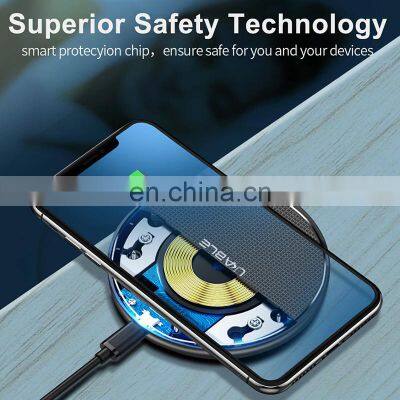 15W Fast Wireless Charger Pad Wireless Charger Compatible Mobile Phone Portable Charger photo-5