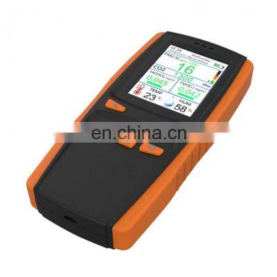 DM509 Handheld Indoor PM2.5 CO2 HCHO TVOC Temperature Humidity AQI Air Quality Monitor Detector photo-2