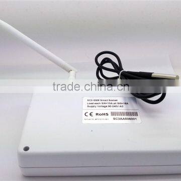 2200W 10A QUADBAND SMS/CALL Remote Controlled GSM Power Socket With 3 Outlets Which Also Supports Temperature Control photo-5