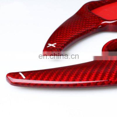 Real Carbon Rocker Switches Shift Paddle for AUDI NEW 2015-2018 A4,A5,A6 TT, TTS photo-5