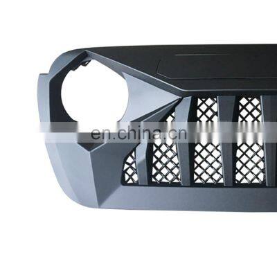 JL1096 Grille New Auto Accessories Angry Mesh Second Generation Car Front Grilles Fit For Jeep W Rangler JL 2018+ photo-4
