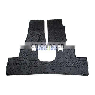 J170 jk 4x4 Plastic Floor Foot Mat Foot Pad FOR JEEP FOR Wrangler JK 2007-2017 LANTSUN