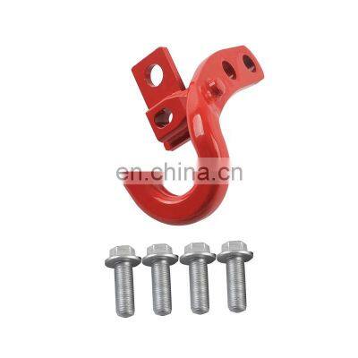 4x4 Auto Trailer Hook for Jeep Wrangler JL 2018+ Offroad Accessories Steel Rear Tow Hook for Jeep photo-5