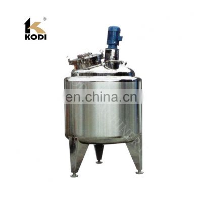 Stainless Steel Cooling & Heating Mixing Tank Stirred Vessel Agitator