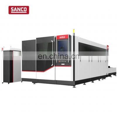 New Design Metal Sheet Laser Cutting Machine With Large Format Exchange Table Laser Cutting Machine photo-3