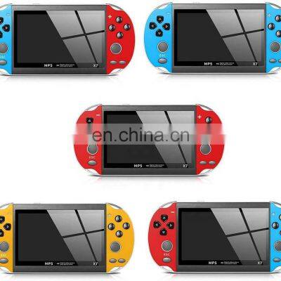 2022 Wholesale X7 Handheld Video Game Console 4.3 Inch HD Screen Game Player photo-3