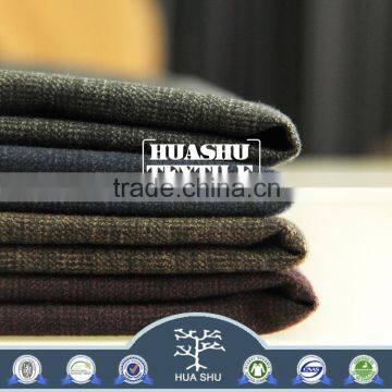 Stocklot High quality with low price Wrinkle resistant casual brushed T/R/sp fabric