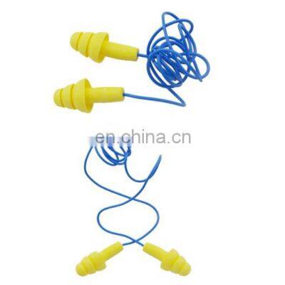 Soundproof Sleep Noise Prevention Disposable Silicone Earplugs photo-3