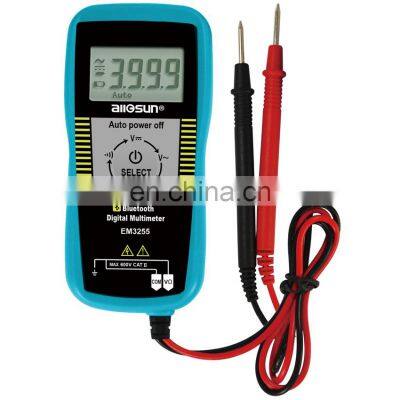 All-sun EM3255 Auto Ranging Pocket Multimeter Digital Voltmeter Resistance Frequency Capacitance Continuity