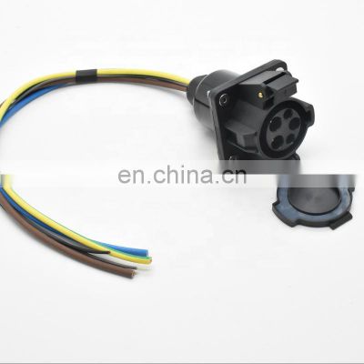 Wholesale EVSE 16A 32A SAE J1772 Type 1 Ev Charger Inlet Socket Ac Ev Charging Socket For USA Electric Car