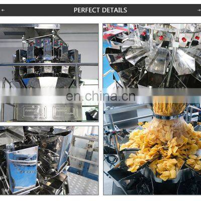 Pre Made Sealing Weighing Filling Peanuts Sunflower Bean Dried Seed Dry Fruit Zipper Plastic Premade Bag Packing Machine