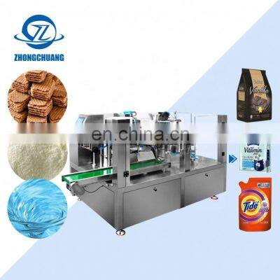 1Kg Grain Packaging 5Kg Peanut Banana Chips Butter Machinery Powder Filling Doypack Packing Machine