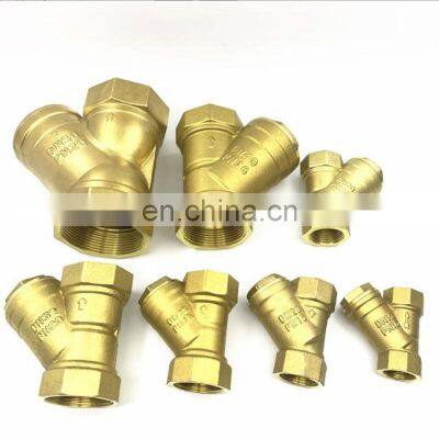 High Quality Customization All Through Flange Connection Bronze Y-Strainers