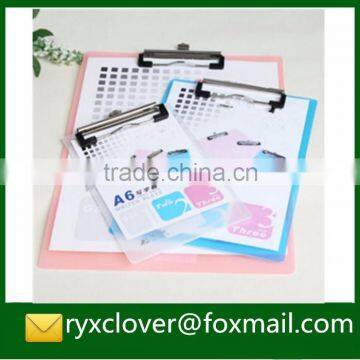 Transparent A4/A5/A6 2mm PP Plastic Writing Clipboard photo-2