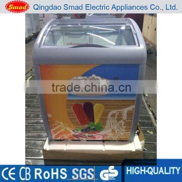 Chinese ice cream display freezer for North America market