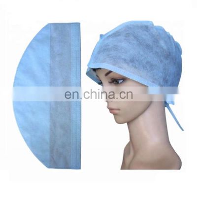 Doctor Cap With Tie PP Nonwoven