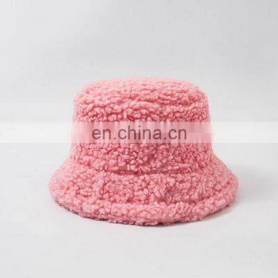 Retail Assorted Color Cow Print Fur Bucket Hats photo-2