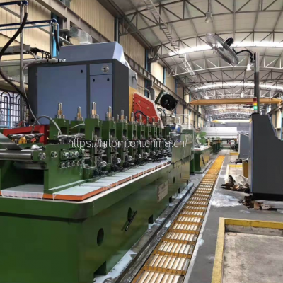 Carbon Steel High Frequency Longitudinal Seam Welded Tube Making Line photo-3
