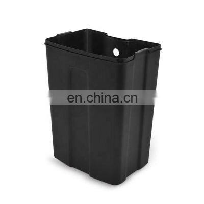 40 Liter Rectangular Large Stainless Steel Hotel Trash Can Pedal Bin photo-5