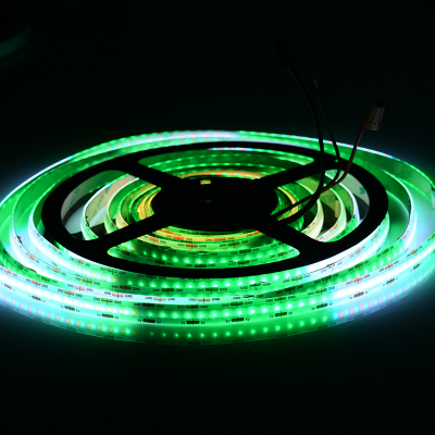 Digital Rgb Flexible Cob Rgb Led Strip 1008Leds/M DC5V Dream color Flexible Rgb Led Strip Light Pixel COB Light